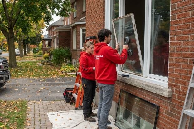 Door glass repair service Ottawa
