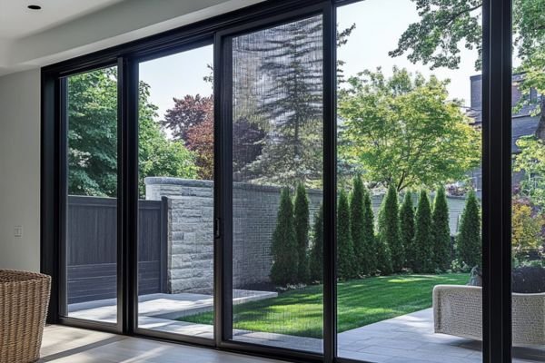 Screen door installation